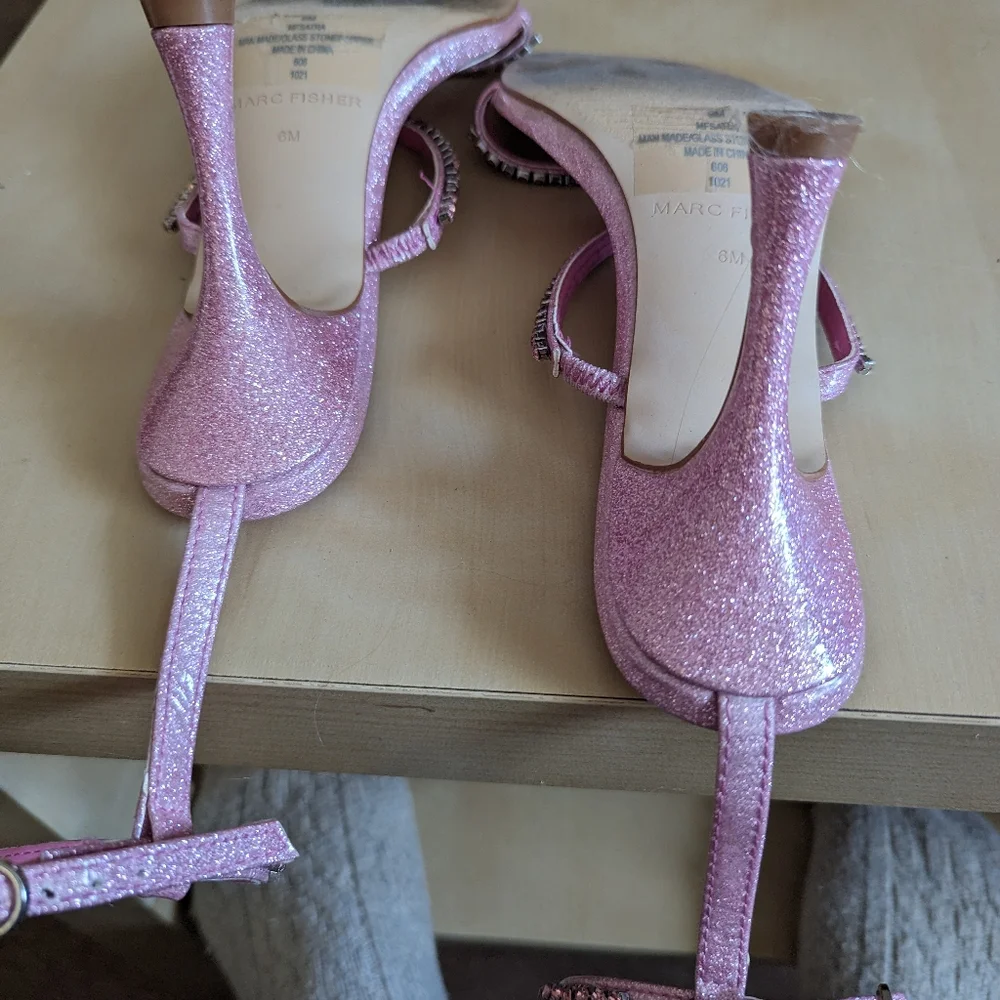 Marc Fisher Rhinestone Sandal - Picture 4 of 7